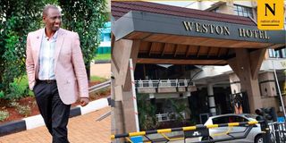 Weston Hotel dp william ruto riches 