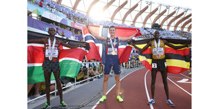 5000m medallists