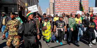 Disgruntled members of ANC South Africa