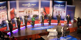 Presidential debate 