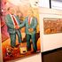 Artworks by Joseph Mbatia also known as Bertiers during his second exhibition at the Alliance Française.