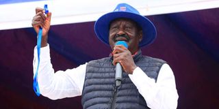 Azimio Presidential Candidate Raila Odinga 
