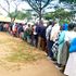 Long queues at Chepareria Primary School polling station in Pokot South Constituency, West Pokot County on August 9, 2022