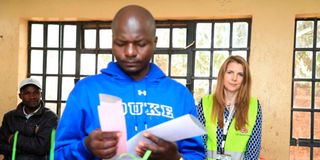 Jane Mariott observes Kenya General Election.