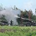 Taiwan military soldiers fire the 155-inch howitzers