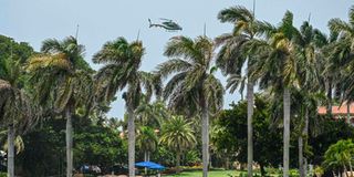 Donald Trump at Mar-A-Lago in Palm Beach