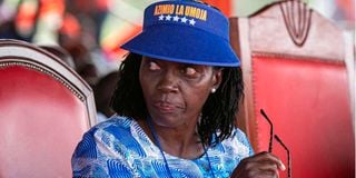 Azimio la Umoja running mate Martha Karua