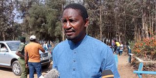 TSP leader Mwangi Kiunjuri 