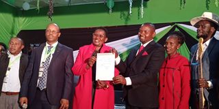 Meru governor-elect Kawira Mwangaza 