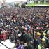 housands of people thronged Eldoret town waiting for declaration of presidential results on August 15, 2022