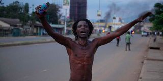 Kisumu kondele protests raila odinga ruto iebc