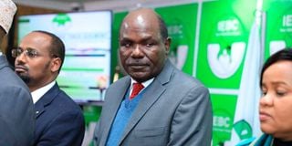 IEBC Chairman Wafula Chebukati