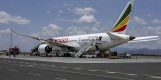 Ethiopian Airlines plane