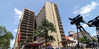 The National Treasury office building.