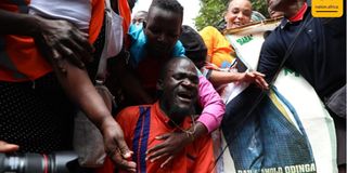 Azimio supporters supreme court petition raila odinga martha karua