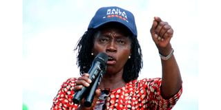 Azimio la Umoja coalition running mate Martha Karua