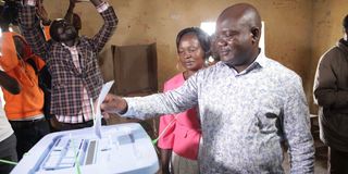 Kacheliba election voter woman ink finger 