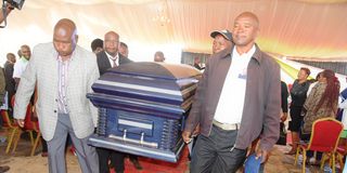 Gichugu returning officer burial