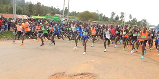 Kapsowar Girls Charity and Conservation 10km road race