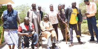 Persons living with disabilities in Isiolo 