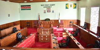 West Pokot County Assembly chambers