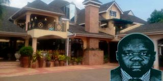 Mr Nicholas Owino Ochiel karen residence lands official