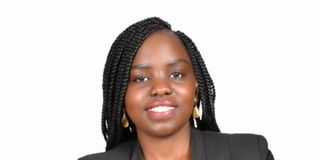 Lawyer Caroline Jerono who contested in the Nandi County Assembly Speaker's race.