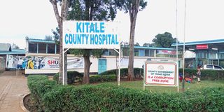Kitale County Referral Hospital in Trans Nzoia county