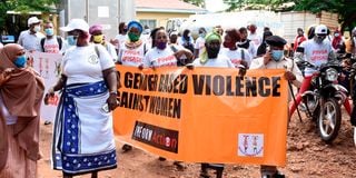 Activists and Civil Societies mark 16 days of activism against Gender-based violence in Isiolo town