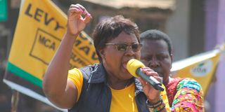 Kandara MP Alice Wahome.