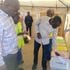Former Turkana Governor Josphat Nanok casting his vote at Lodwar Handcraft Polling Station in Turkana Central