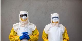 Ebola protective clothing