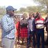 Turkana South MP Dr John Ariko talking to residents of Ekoropus village who lost more than 500 livestock to bandits 