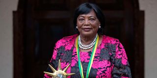 Former First Lady Mama Ngina Kenyatta 