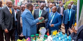 President William Ruto flags off value-added tea ghana