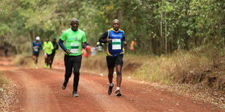 Standard Chartered Nairobi Marathon Warm up