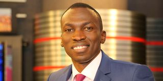 Popular Citizen TV news anchor Trevor Ombija