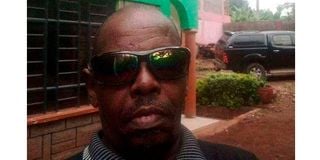 George Mwangi who was found murdered and his body dumped in Kieni forest, Kiambu.