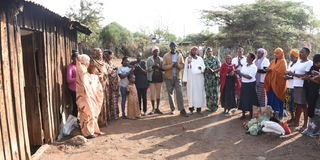 Nasole 42 Group prayer