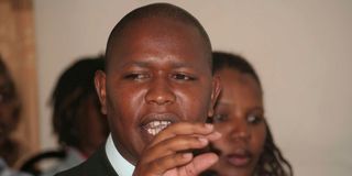 Kibwezi West MP Mwengi Mutuse.