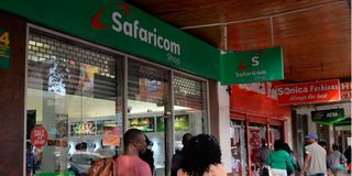 A Safaricom outlet