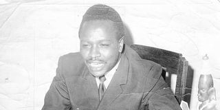 The late politician Josiah Mwangi (JM) Kariuki.