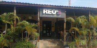 Reos restaurant in Banjul, The Gambia