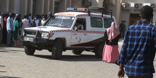 Mandera ambulance