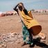 Woman at IDP camp in Baidoa, Somalia
