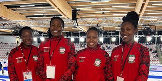 Kenya women's curling team