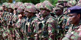 Kenya Defence Forces soldiers