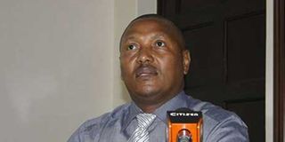 Outgoing Kenya Broadcasting Corporation (KBC) managing director Dr Naim Bilal