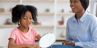 Stuttering speech disorder can be managed by a speech therapy pathologist.