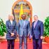 President William Ruto with Mike Hammer and US ambassador to Kenya Meg Whitman